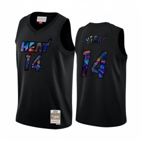 Dres Miami Heat Tyler Herro 14 Iridescent HWC Collection Swingman